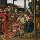 Pietro Perugino, Adorazione dei Magi, 1470-1473, Perugia, Galleria Nazionale dell'Umbria