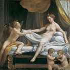 Correggio (Antonio Allegri), Danae, 1531-1532, Olio su tela, Roma, Galleria Borghese