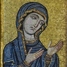 12th century mosaic, Byzantine-style mosaic showing the Virgin as Advocate for the Human Race, Palermo Cathedral, c.1130-1180 AD | Courtesy of Museo Diocesano