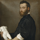 Giovan Battista Moroni, Alessandro Vittoria, 1551 circa, Olio su tela, 65 x 82.5 cm, Gemäldegalerie, Kunsthistorisches Museum, Vienna | Foto: KHM-Museumsverband