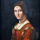 Leonardo da Vinci, Ritratto di dama (La Belle Ferronnière o “Presunto ritratto di Lucrezia Crivelli”), 1493-1495 circa, Olio su tavola di noce, 45 x 63 cm, Parigi, Musée du Louvre, Département des Peintures, Collezione dell’Imperatore Francesco I | Foto: Livioandronico2013, via Wikimedia Creative Commons