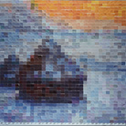 Vik Muniz,  Picture of Color, After Claude Monet, 2001 fotografia,  125,5 x 194,2 cm