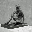 Francesco Messina, Davide, 1956. Argento bronzato, cm 25 x 15 x 28. Musei Vaticani, Collezione d’arte Contemporanea