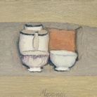 Giorgio Morandi, Natura morta, 1958.  Olio su tela, cm. 25,5x35,5