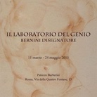 Il laboratorio del genio. Bernini disegnatore