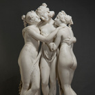 Antonio Canova, Le Tre Grazie, 1812 - 1816, Marmo, 103 x 64 x 182 cm | Foto: © Leonard Kheifets, San Pietroburgo, Museo Statale Ermitage, 2019