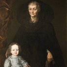 Giusto Suttermans, Ritratto di Francesco Maria de’ Medici con la governante Elena Gaetani Borromei, 1663-1664, olio su tela Volterra, Museo di Palazzo Viti, Collezione Viti