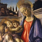 Sandro Botticelli (Alessandro di Mariano di Vanni Filipepi), (Firenze, 1445 - 1510), Madonna col Bambino e due angeli, 1468 circa, Tempera su tavola, 71 x 100 cm, Napoli, Museo e Real Bosco di Capodimonte | Courtesy of Ministero per i Beni e le Attività Culturali - Museo e Real Bosco di Capodimonte