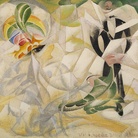 Giacomo Balla (Torino, 1871 - Roma, 1958), Spazzolridente,1918, Olio su tela, 70 x 100 cm, Milano, Museo del Novecento, Galleria del Futurismo, Collezione Jucker, 1992