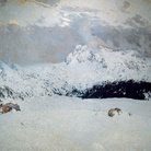 Cesare Maggi, La prima neve, 1907, Roma, Galleria Nazionale d'Arte Moderna e Contemporanea