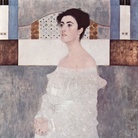 Gustav Klimt, Ritratto di Margaret Stonborough-Wittgenstein, 1905, Olio su tela, 180 x 90 cm, Monaco, Neue Pinakothek