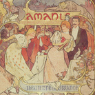 Alphonse Mucha, Les Amants, 1895, Litografia a colori, 106.5 × 137 cm | © Mucha Trust 2025