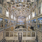Cappella Sistina, Veduta dopo l’installazione del nuovo impianto di illuminazione. Foto Boutique Creativa © Governatorato SCV – Direzione dei Musei