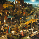 Snijders&Rockox House, Cokeryen (dal 28 settembre 2018 al 13 gennaio 2019), Pieter Brueghel Il Vecchio, Proverbi fiamminghi, 1559 | © KBC Antwerpen Snijders&Rockoxhuis