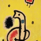 Joan Miró, Senza Titolo, n.d., olio su cartone, 91,5 x 64,5 cm