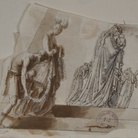 Antonio Canova. Figure di sinistra del Monumento a Maria Cristina d'Austria
