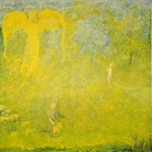 Cuno Amiet, Paradiso (Paradies), 1958, Olio su tela, 182 x 192 cm, Kunstmuseum Bern (opera in prestito)