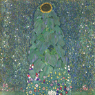 Gustav Klimt, Girasole, 1907, Olio e pittura d’oro su tela, 110 x 110 cm, Vienna, Belvedere, Legato Peter Parzer, Vienna | © Belvedere, Vienna