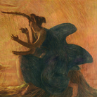 Gaetano Previati, Armonia, 1908, Olio su tela, 166 x 492 cm, Gardone Riviera, Fondazione Il Vittoriale degli Italiani