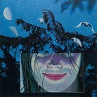 Claudio Cintoli, Half moon smile (Il sorriso della Mezza Luna), 1966, Olio su tela, 155 x 200 x 3, 15 kg ca., Collezione privata, Roma