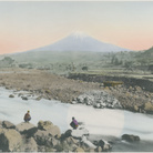 Linda Fregni Nagler, Fuji from Omiya, 2018 | Stampa su gelatina d'argento colorata a mano