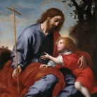 Carlo Dolci (Firenze, 1616-1687), San Giuseppe mostra la croce a Gesù Bambino, 1635-1640. Olio su tela. Marsiglia, Musée des Beaux-Arts