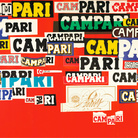 Bruno Munari, Declinazione grafica del nome Campari, 1964, Galleria Campari, Sesto San Giovanni (MI)