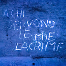 Silvano Tessarollo, A chi servono le mie lacrime, videoinstallazione, Torre Grimaldina di Palazzo Ducale, Genova 2016 | © Galleria Michela Rizzo, Venezia