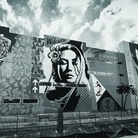 Shepard Fairey, Baker Block Mural, Costa Mesa | Foto: Jon Furlong