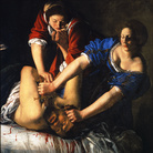 Artemisia Gentileschi, Giuditta decapita Oloferne, 1617, Olio su tela, 126 x 159 cm, Napoli, Museo di Capodimonte | © Museo e Real Bosco di Capodimonte - su concessione del Ministero dei Beni e delle Attività Culturali e del Turismo (L’opera sarà presente in mostra a partire da febbraio)