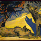 Martiros Sar’jan (Nachi?evan sul Don 1881-Erevan 1972), Iene, 1909, tempera, grafite, gouache su cartone; cm 67,5 x 99. San Pietroburgo, Museo Statale Russo