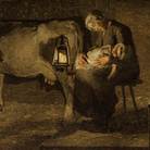 Giovanni Segantini, Le due madri, Olio su tela, 1889, Galleria d’Arte Moderna, Milano | Courtesy of Palazzo dei Priori, Fermo