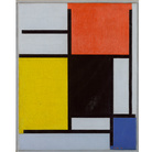 Piet Mondrian (1872-1944), Composition with red, yellow, black, blue and grey, 1921, Oil on canvas, 38 x 48 cm, Gemeentemuseum Den Haag, Longterm loan of The Rembrandt Society