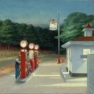 Edward Hopper, Gas, 1940, Olio su tela, 102.2 x 66.7 cm, The Museum of Modern Art, New York, Mrs. Simon Guggenheim Fund | © Heirs of Josephine Hopper / 2019, ProLitteris, Zurich | © 2019 Digital image, The Museum of Modern Art, New York / Scala, Florence