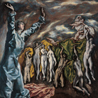 El Greco, Apertura del quinto sigillo (La visione di San Giovanni), 1608-1614, Olio su tela, 224.8 cm × 199.4 cm, Metropolitan Museum of Art, New York City