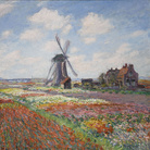 Claude Monet, Campo di tulipani in Olanda (1886). Olio su tela; 65,5x81,5 cm. Parigi, Musée d’Orsay