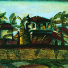 Ottone Rosai, Follie estive, 1918, Olio su tela, 44 x 49 cm, Collezione privata