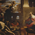 Carlo Bononi, San Ludovico scongiura la peste, 1632, Olio su tela, 180 x  140 cm  | Courtesy of Palazzo dei Diamanti, Ferrara, 2017