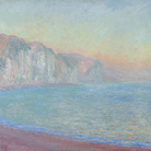 Claude Monet, Falaise à Pourville, soleil levant, 1897, Olio su tela | Courtesy of Fondazione Magnani-Rocca 2020