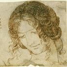 Leonardo da Vinci, Studio per l’acconciatura di una donna, 1504-1506 circa, Penna e inchiostro su carta bianca, 112 x 92 mm, Windsor Castle, Royal Library