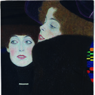 Gusatv Klimt, Amiche I (Le sorelle), 1907, Olio su tela | © Klimt Foundation, Wien