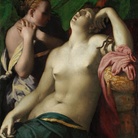 Rosso Fiorentino (Giovan Battista di Jacopo; Firenze 1494-Fontainebleau 1540), Morte di Cleopatra, 1525-1527; olio su tavola; cm 88 x 75. Braunschweig, Herzog Anton Ulrich-Museum, Kunstmuseum des Landes Niedersachsen, inv. GG 479