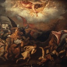 Andrea Schiavone, Conversione di San Paolo, 1500. Olio su tela, cm 224 x 294. Venezia, Fondazione Querini Stampalia, ONLUS