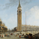 Michele Marieschi, Piazza San Marco, olio su tela, 57 x 85 cm. Milano, collezione privata