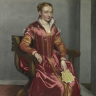 Giovanni Battista Moroni, Lucia Albani Avogadro, detta La Dama in Rosso, 1554-1557, Olio su tela, 106.7 x 155 cm, The National Gallery, London | Foto: © The National Gallery, London