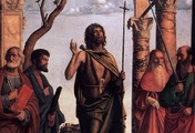 immagine di Giovanni Battista tra i Santi Marco, Girolamo e Paolo
