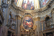 immagine di Pala d'altare con la Madonna e i Santi titolari