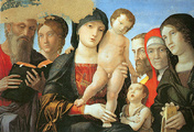 immagine di Madonna col Bambino e Santi