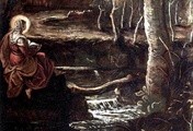 immagine di Maria in meditazione