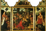 immagine di Trittico dell’adorazione dei Magi